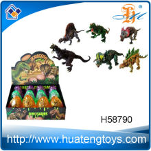 2013 Ovo de dinossauro do brinquedo do plástico dos animais da montagem de Fanny cresce para a venda para miúdos